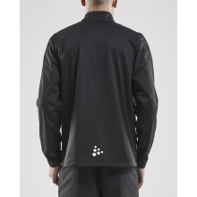 Craft Sport-Trainingsjacke Squad - ohne Seitentaschen, bequeme und funktionell - schwarz Herren